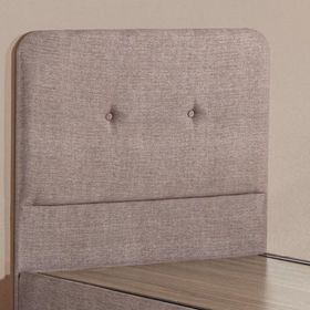 Luna Baza Ve Başlık Seti - 100x200 Cm Tek Kişilik Kumaş Baza Seti