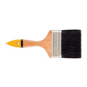 Luna No:4 Black Ahşap Saplı Yağlı Boya Fırçası