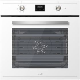 Luno F6502W01 60 cm Beyaz Cam Ankastre Fırın