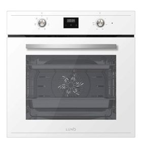Luno F6502W01 - LCO5335W01 - 3420.6.W01 Beyaz Cam Ankastre Set
