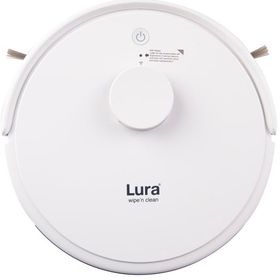 Lura Wipe'n Clean İstasyonlu Beyaz Robot Süpürge