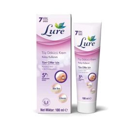 Lure 100 ml Tüm Ciltler için Tüy Dökücü Krem
