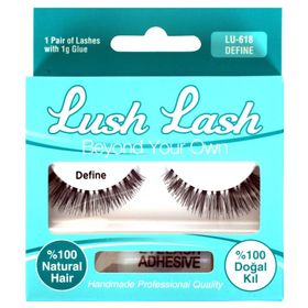 Lush Lash Doğal Kıl Define Takma Kirpik