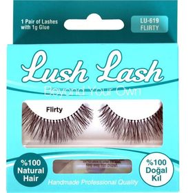 Lush Lash Doğal Kıl Flirty Takma Kirpik