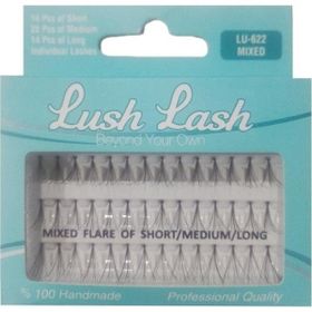 Lush Lash LU-622 Tekli Karışık 56'lı Takma Kirpik
