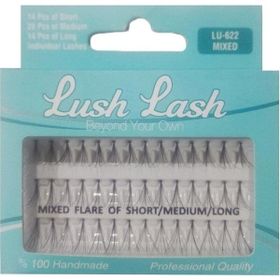 Lush Lash LU-622 Tekli Karışık 56'lı Takma Kirpik