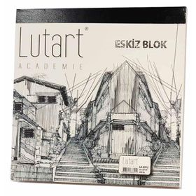 Lutart Academie 25x25 cm LA-6912 300 Yaprak Eskiz Blok
