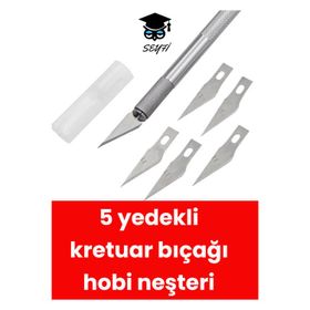 Lutart LA-6646 5 Yedekli Kretuar Bıçağı