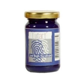 Lutart LMB 6100 100 ml Linol Mavi Baskı Mürekkebi