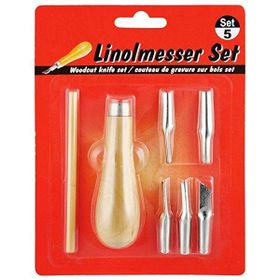 Lutart LSR-5526 5'li Linol Oyma Seti