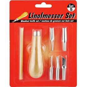 Lutart LSR-5526 5'li Linol Oyma Seti