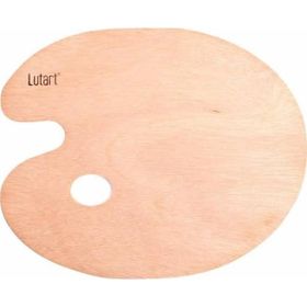 Lutart PC02 24x30 Ahşap Oval Palet