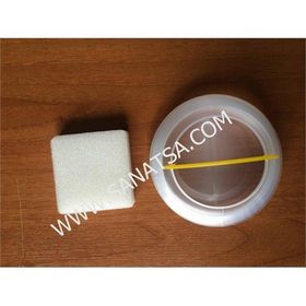 Lutart Süngerli 15 cm Plastik Fırça Temizleme Kabı