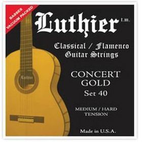 Luthier Medium Hard Concert Gold Klasik Gitar Teli