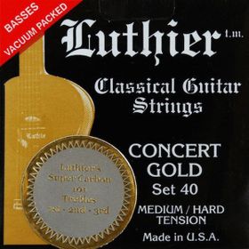 Luthier Medium Hard Concert Gold Klasik Gitar Teli
