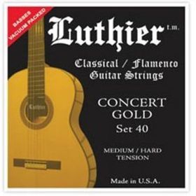 Luthier Medium Hard Concert Gold Klasik Gitar Teli
