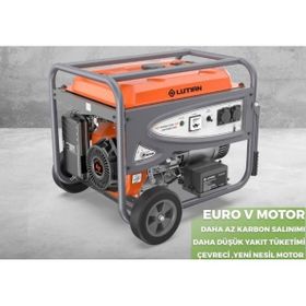 Lutian LT6500 EB-F3 6.8 Kw 380 V Benzinli Jeneratör