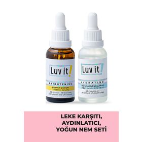 Luv It Luvit104 Yoğun Nemlendirici Serum+C Vitamini Serumu