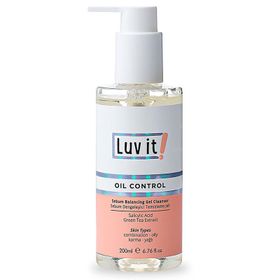 Luv It Sebum Dengeleyici Karma Yağlı Ciltler 200 ml Temizleme Jeli