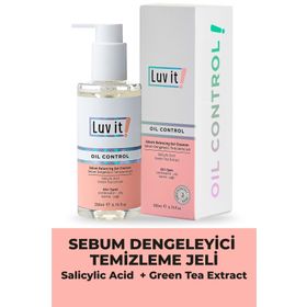 Luv It Sebum Dengeleyici Karma Yağlı Ciltler 200 ml Temizleme Jeli