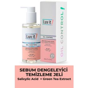 Luv It Sebum Dengeleyici Karma Yağlı Ciltler 200 ml Temizleme Jeli