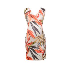 LuvmaBelly 5504 Maternity Çiçekli Lohusa Emzirme Elbise