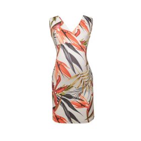 LuvmaBelly 5504 Maternity Çiçekli Lohusa Emzirme Elbise