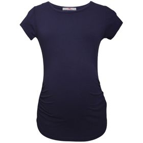 LuvmaBelly Maternity 2009-2015 Lacivert Hamile T-shirt
