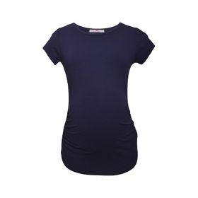 LuvmaBelly Maternity 2009-2015 Lacivert Hamile T-shirt