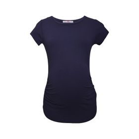 LuvmaBelly Maternity 2009-2015 Lacivert Hamile T-shirt