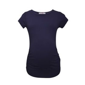 LuvmaBelly Maternity 2009-2015 Lacivert Hamile T-shirt
