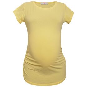 LuvmaBelly Maternity 2009-2015 Sarı Hamile T-shirt