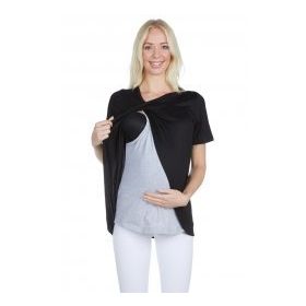 LuvmaBelly Maternity 3502 Pamuklu Lohusa Emzirme Bluz