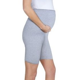 LuvmaBelly Maternity 8028 Grimelanj Pamuklu Hamile Şort Tayt