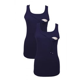 LuvmaBelly MYRA1504-1504 Lacivert Emzirme Atlet Seti