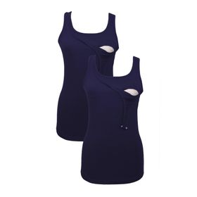 LuvmaBelly MYRA1504-1504 Lacivert Emzirme Atlet Seti
