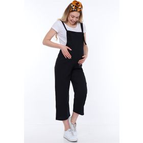 LuvmaBelly MYRA6102 Koyu Lacivert Hamile Salopet