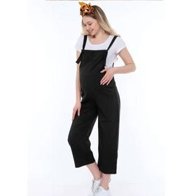 LuvmaBelly MYRA6105 Siyah Hamile Salopet