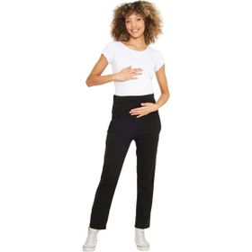 LuvmaBelly MYRA8600 Siyah Örme Hamile Eşofman Altı