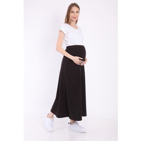 LuvmaBelly MYRA9030 Beli Ayarlanabilir Siyah Hamile Etek