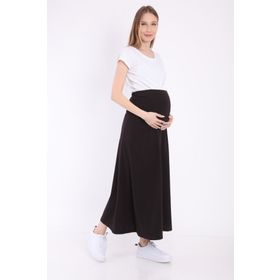 LuvmaBelly MYRA9030 Beli Ayarlanabilir Siyah Hamile Etek