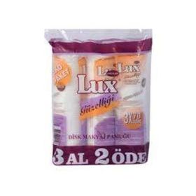 Lüx 3x70 Adet Disk Makyaj Pamuğu