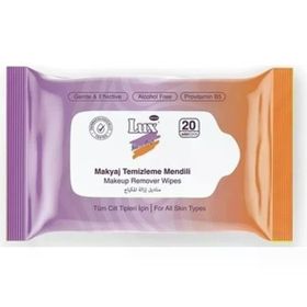 Lüx Havlu 1x20 Yaprak Makyaj Temizleme Mendili