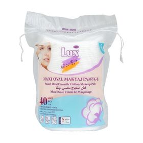 Lüx Maxi Oval 40'lı Disk Makyaj Pamuğu