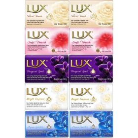 Lüx Soft Touch/Velvet Touch/Magicial Spell/Aqua Sparke/Bright Impress 10x80 gr Sabun