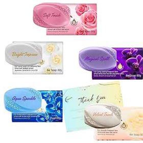 Lüx Soft Touch/Velvet Touch/Magicial Spell/Aqua Sparke/Bright Impress 5x80 gr Sabun