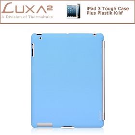 Luxa2 LHA0063-B iPad 3 Tough Case Plus Plastik Mavi Kılıf