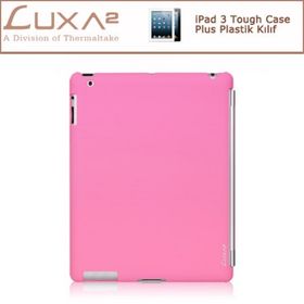 Luxa2 LHA0063-C iPad 3 Tough Case Plus Plastik Pembe Kılıf