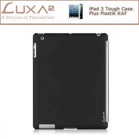 Luxa2 LHA0063 iPad 3 Tough Case Plus Plastik Siyah Kılıf