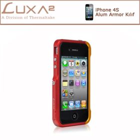 Luxa2 LHA0074-B iPhone Alum Armor Aluminyum Kırmızı Altın Kılıf